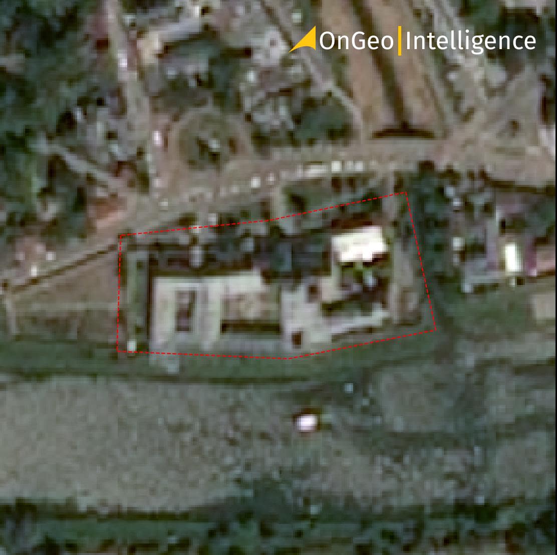 Sample satellite image, 1.3-meter resolution, OnGeo™ Intelligence.